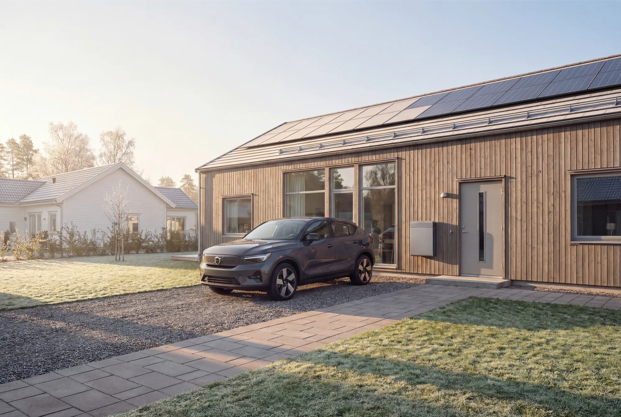 Nordiska Energilösningar Elbil Morgon