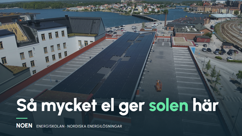 Hur mycket el ger solceller i Blekinge och Kalmar län?