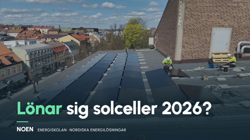 Lönar sig solceller 2026?