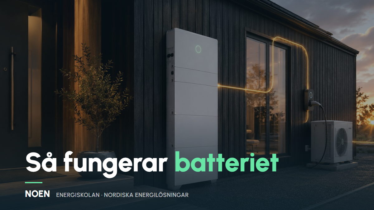 Så fungerar ett hembatteri – enkelt förklarat