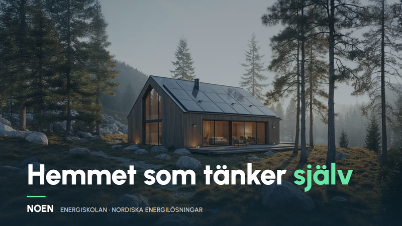 Smart styrning – så samspelar sol, batteri, laddbox och värmepump