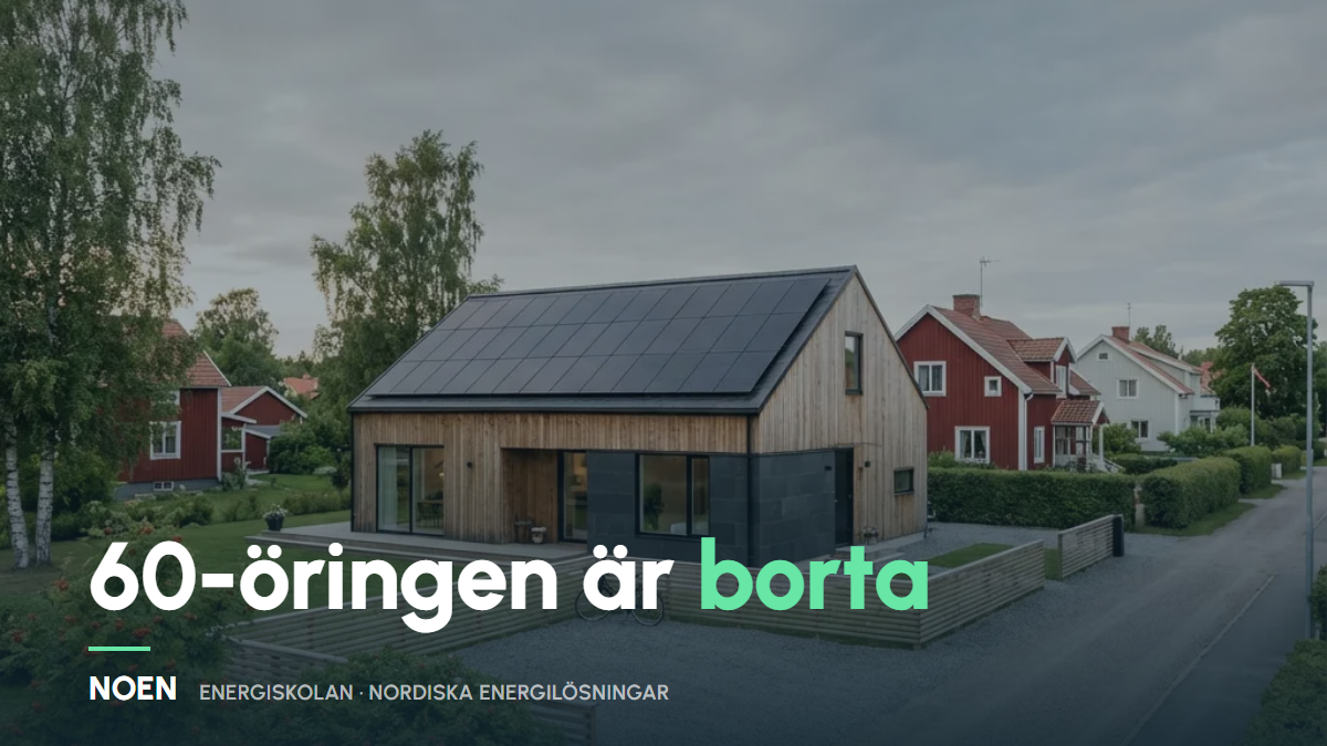 60-öringen är borta – så påverkar det din solcellskalkyl