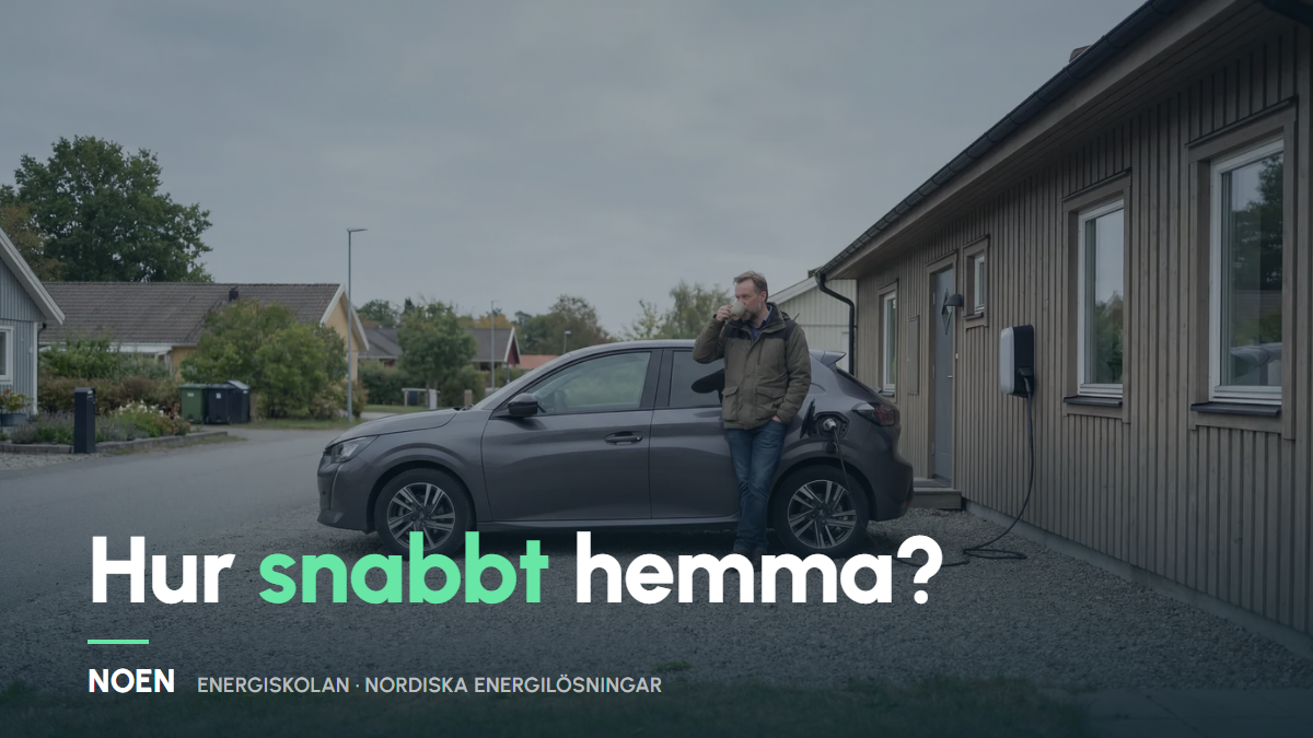 Så snabbt laddar elbilen hemma – enfas, trefas och flaskhalsarna