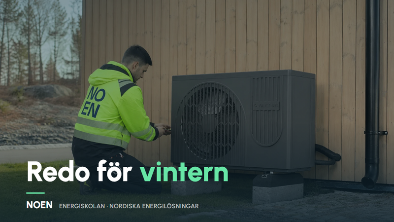 Värmepumpen inför vintern – checklistan när elpriset stiger